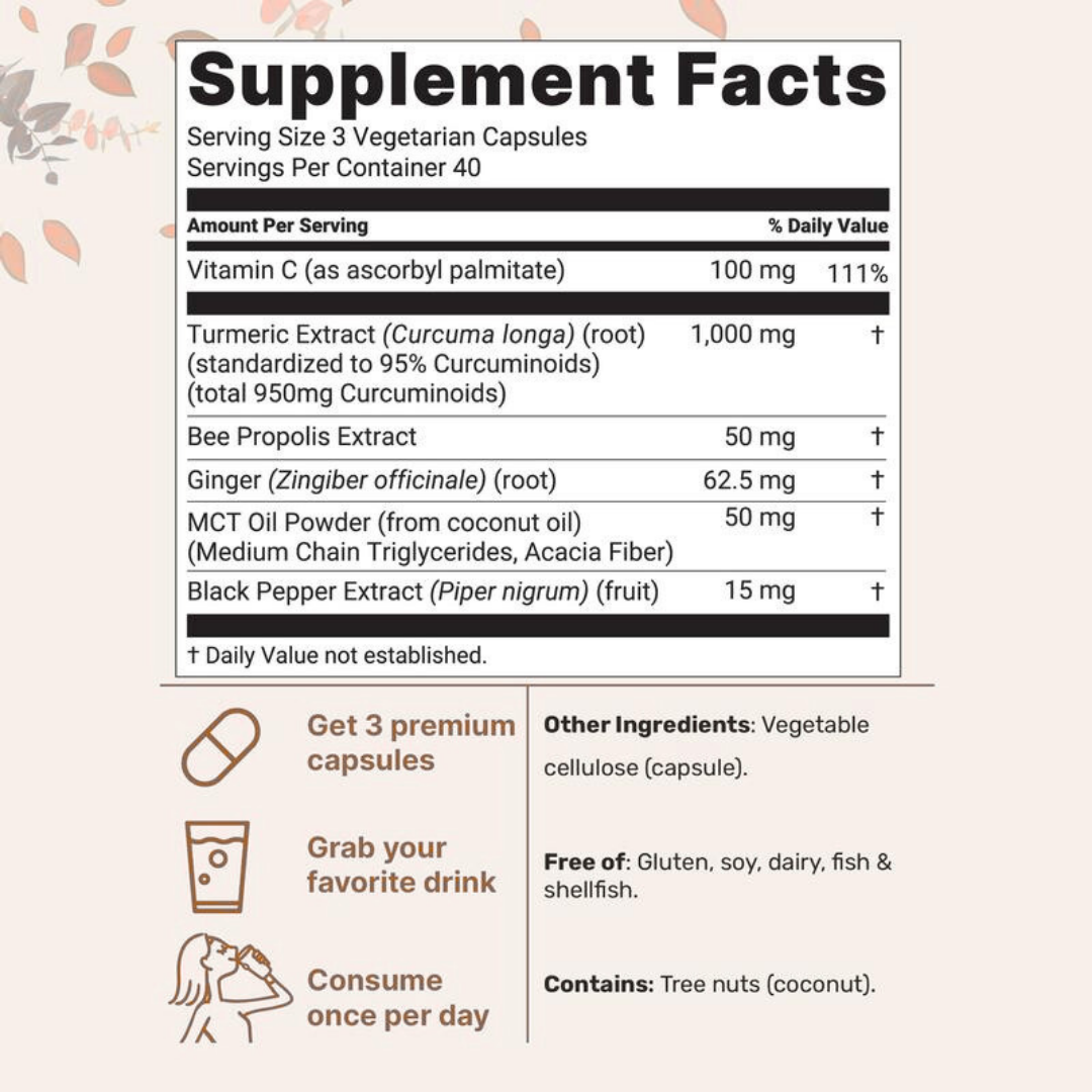 Turmeric Curcumin Capsules